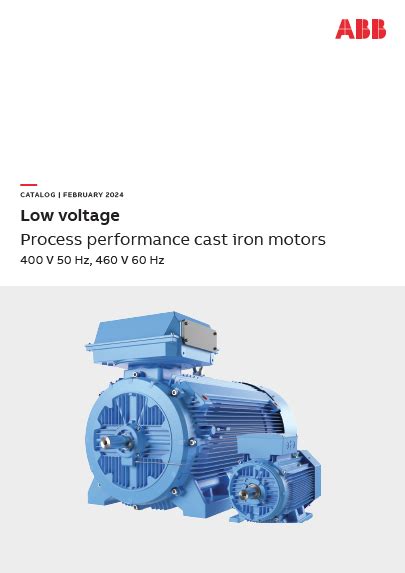 abb process performance motors catalog